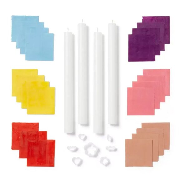 Colorful Taper Candle Making Kit - Mondo Llama - Picture 4 of 11